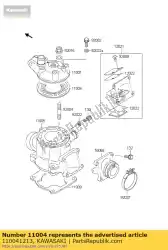 Aquí puede pedir junta de culata kx80-r1 de Kawasaki , con el número de pieza 110041213: