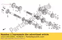 23211KE1000, Honda, nessuna descrizione disponibile al momento honda mtx rw (d) england 125 200 1983 1985, Nuovo