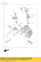 33D141710000, Yamaha, plongeur, démarreur yamaha yz 450 2010 2011 2012 2013, Nouveau