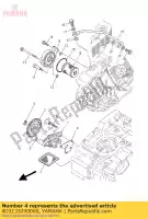 4D3133290000, Yamaha, guarnizione, coperchio della pompa yamaha  yfm 250 2008 2009 2010 2011 2012 2013 2017 2018 2019 2020 2021, Nuovo