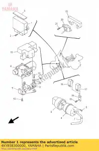 Yamaha 4XY858300000 centralina assy - Il fondo