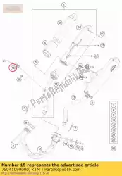 Here you can order the lambda sensor             07 from KTM, with part number 75041090000: