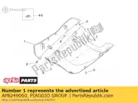 AP8249060, Piaggio Group, Painel lateral Aprilia Habana Habana/Mojito 50 125 Custom Retro, Novo