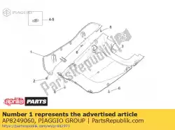 Qui puoi ordinare pannello laterale da Piaggio Group , con numero parte AP8249060: