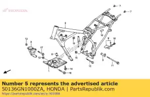 Honda 50136GN1000ZA kraag, l r * r-119 * - Onderkant