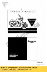 Aquí puede pedir manual de Triumph , con el número de pieza T3854405: