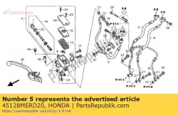 Qui puoi ordinare piatto da Honda , con numero parte 45128MERD20: