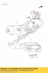 Qui puoi ordinare bullone, prigioniera da Suzuki , con numero parte 014210616A: