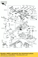 260040016, Kawasaki, fuse-assy kvf750d8f kawasaki kvf 750 2008 2009 2010 2011, Nouveau