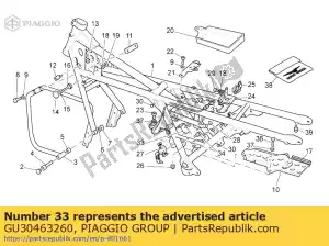 Piaggio Group GU30463260 soporte - Lado inferior