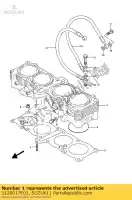 1120017E01, Suzuki, comp cilindro suzuki gsx r 750 1992 1993 1994 1995, Novo