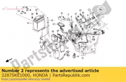 Aqui você pode pedir o nenhuma descrição disponível no momento em Honda , com o número da peça 22875KE1000: