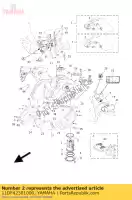 11DF42301000, Yamaha, zestaw graficzny 1 yamaha xt 660 2009 2010 2011 2012, Nowy