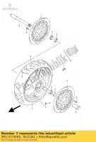 5921033E80, Suzuki, disco comp, frente suzuki gsx r 1000 2001 2002, Novo