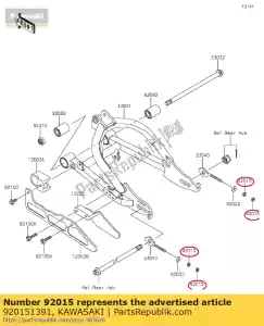 kawasaki 920151391 nakr?tka 6mm kl600-a1 - Dół