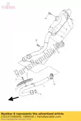 Here you can order the silencer assy from Yamaha, with part number 17D147506000: