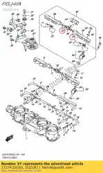 Here you can order the o ring from Suzuki, with part number 1337432G00: