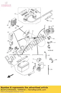 yamaha BC6H25900000 zespó? wi?zki przewodów - Dół