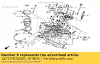 16217MCW000, Honda, band, isolator honda vfr  a crossrunner x vfr800 vfr800a vfr800x 800 , Nieuw