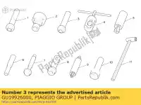 GU19926000, Piaggio Group, punch for trans.case oil seal moto-guzzi breva ie nevada nevada classic ie v 750 2003 2004 2008 2009 2010, New