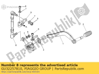 GU32257810, Aprilia, cambio tirante compl., Nuovo