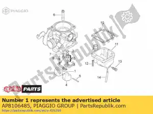 Piaggio Group AP8106485 vis - La partie au fond