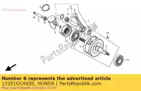 13201GC4600, Honda, haste, conectando honda cr  rb r r2 cr80r cr80rb lw sw 80 , Novo