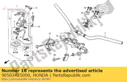 Here you can order the washer, steering stem from Honda, with part number 90503425000: