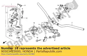 honda 90503425000 podk?adka, mostek kierownicy - Dół