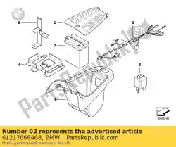 Here you can order the cover from BMW, with part number 61217668468: