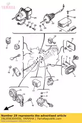 Qui puoi ordinare centralina assy da Yamaha , con numero parte 1NL858300000: