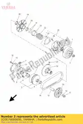 Qui puoi ordinare primario scorrevole sh da Yamaha , con numero parte 1C0E76060000: