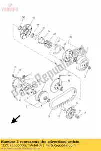 yamaha 1C0E76060000 primario scorrevole sh - Il fondo