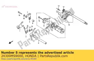 Honda 24300MS9000 drum comp.,gearsh - Bottom side