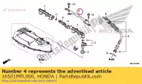 16501MFL000, Honda, plaque, injecteur honda  cbr 1000 2008 2009 2010 2011 2012 2013 2017 2018 2019, Nouveau