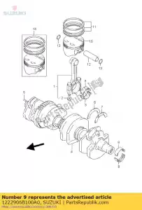 Suzuki 1222906B100A0 palier c. arbre - La partie au fond