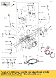 Here you can order the holder-carburetor from Kawasaki, with part number 160650050: