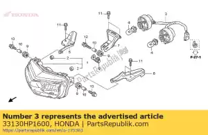 Honda 33130HP1600 socket comp.,head - Bottom side