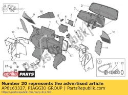 Aprilia AP8163327, Intercom kabelbuchse, OEM: Aprilia AP8163327