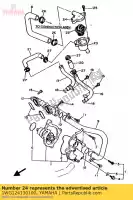 1WG124130100, Yamaha, 1500 1500 yamaha fzr 600 1989 1990 1991 1992 1993, Nouveau