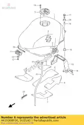 Here you can order the shield,heat #3 from Suzuki, with part number 4419308F00: