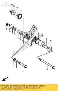 Suzuki 0926912004 bearing - Bottom side