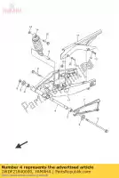 1WDF21840000, Yamaha, krzak yamaha  mt yzf r 300 320 660 2015 2016 2017 2018 2019 2020 2021, Nowy