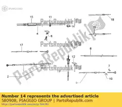 Qui puoi ordinare terminale da Piaggio Group , con numero parte 580908: