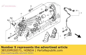 Honda 38520MGSD71 sensore, fr. velocità della ruota - Il fondo