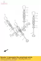 4C8121160000, Yamaha, siège, ressort de soupape yamaha vmx yzf r 1000 1700 2007 2008 2009 2010 2011 2012 2013 2014 2015 2016, Nouveau