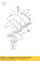 T2301291CX, Triumph, t2301291-cx przód m / os?ona komplet triumph speedmaster efi 865 2007 2008 2009 2010 2011 2012 2013 2014, Nowy