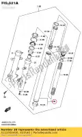 5111005H00, Suzuki, rurka wewn?trzna suzuki  an 400 2007 2008 2009 2010 2011 2012 2014 2015 2016 2018 2019, Nowy