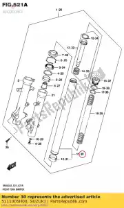 suzuki 5111005H00 rurka wewn?trzna - Dół