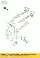 120531113, Kawasaki, prowadnik, krzywka, rr z550-g1 kawasaki gpz gt zephyr zx 400 550 1985 1986 1987 1988 1989 1991 1992 1993 1994 1996 1997 1998, Nowy